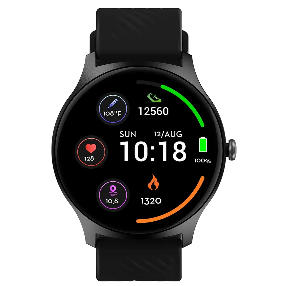 Denver Smartwatch med hälso- och träningsmätning - Svart