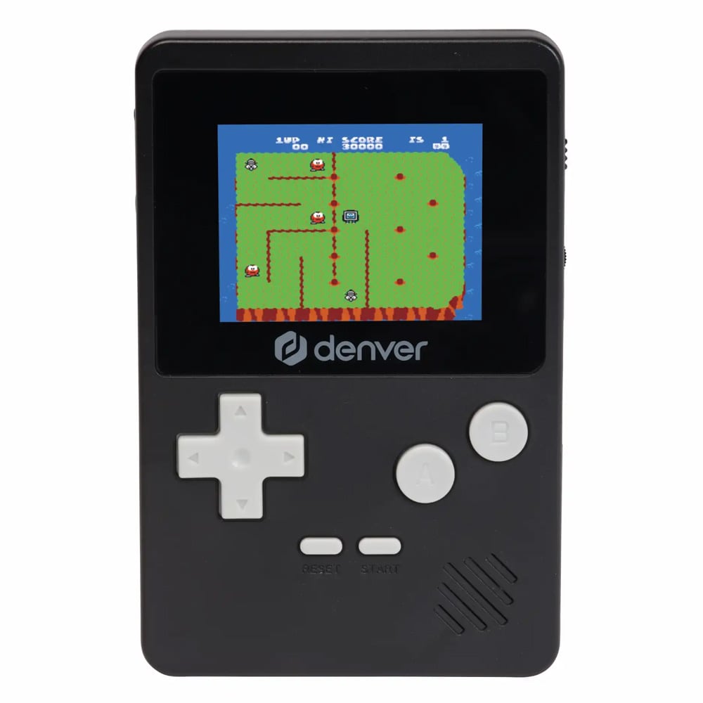 Denver handhållen spelkonsol med 200 inbyggda spel