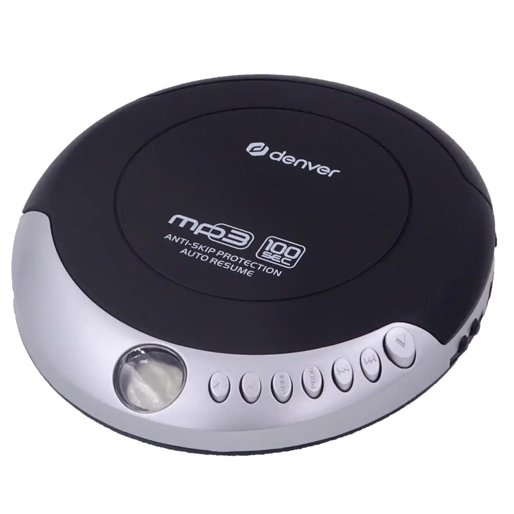 Denver portabel CD-spelare med anti-skip och MP3-stöd