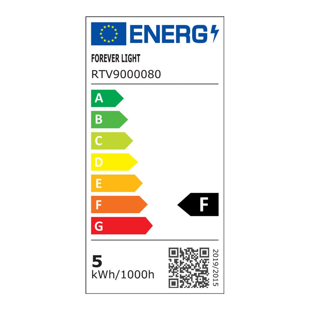 LED-lampa RGB E14 G45 5W 500lm 4000K med fjärrkontroll