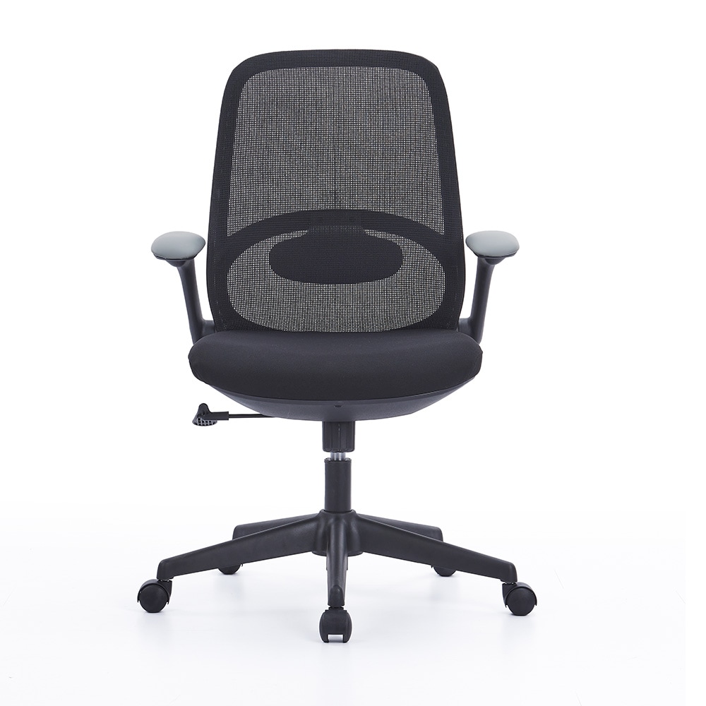 Höj och sänkbar Skrivbordsstol - Svart