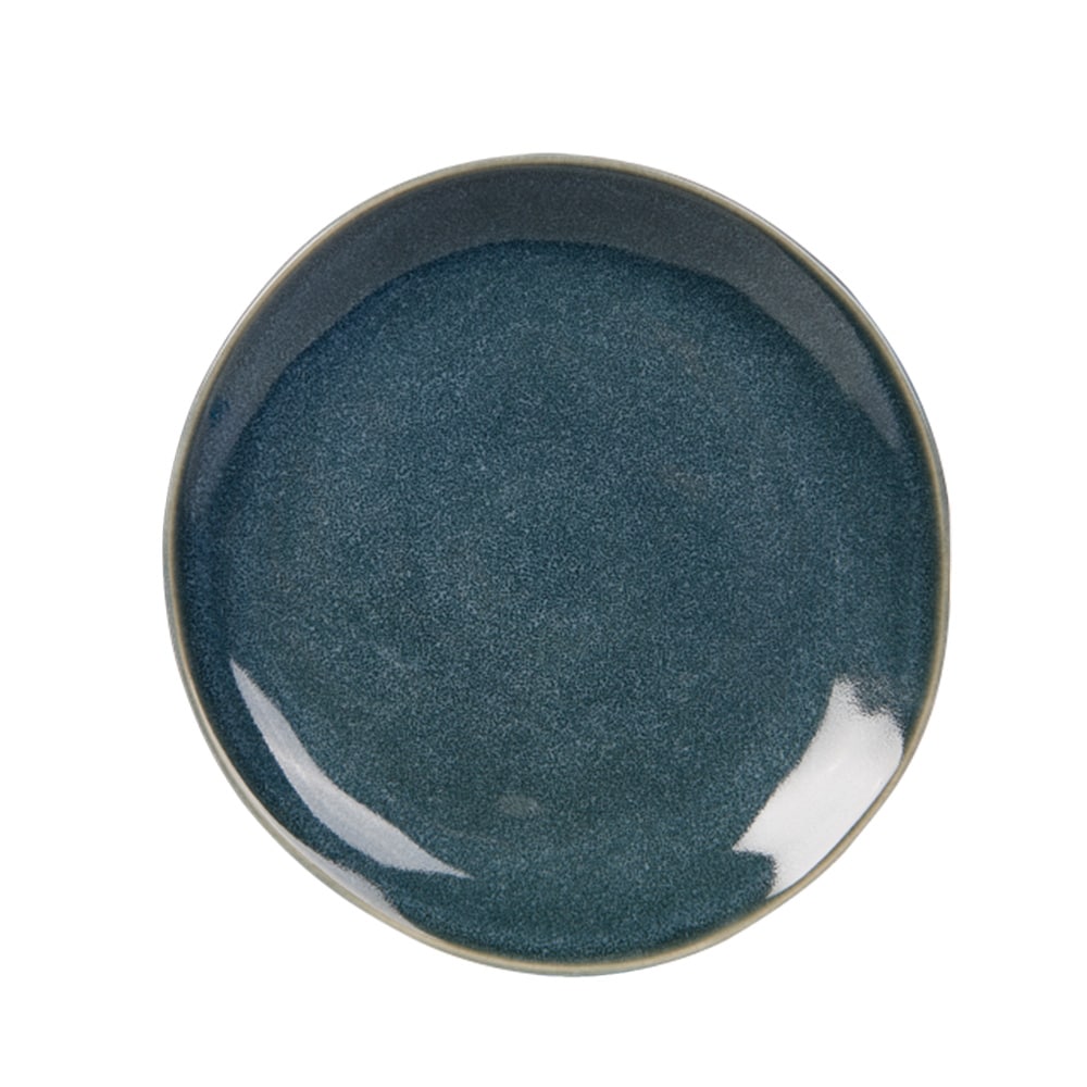 Earth Tallrik i keramik 27cm - Blå