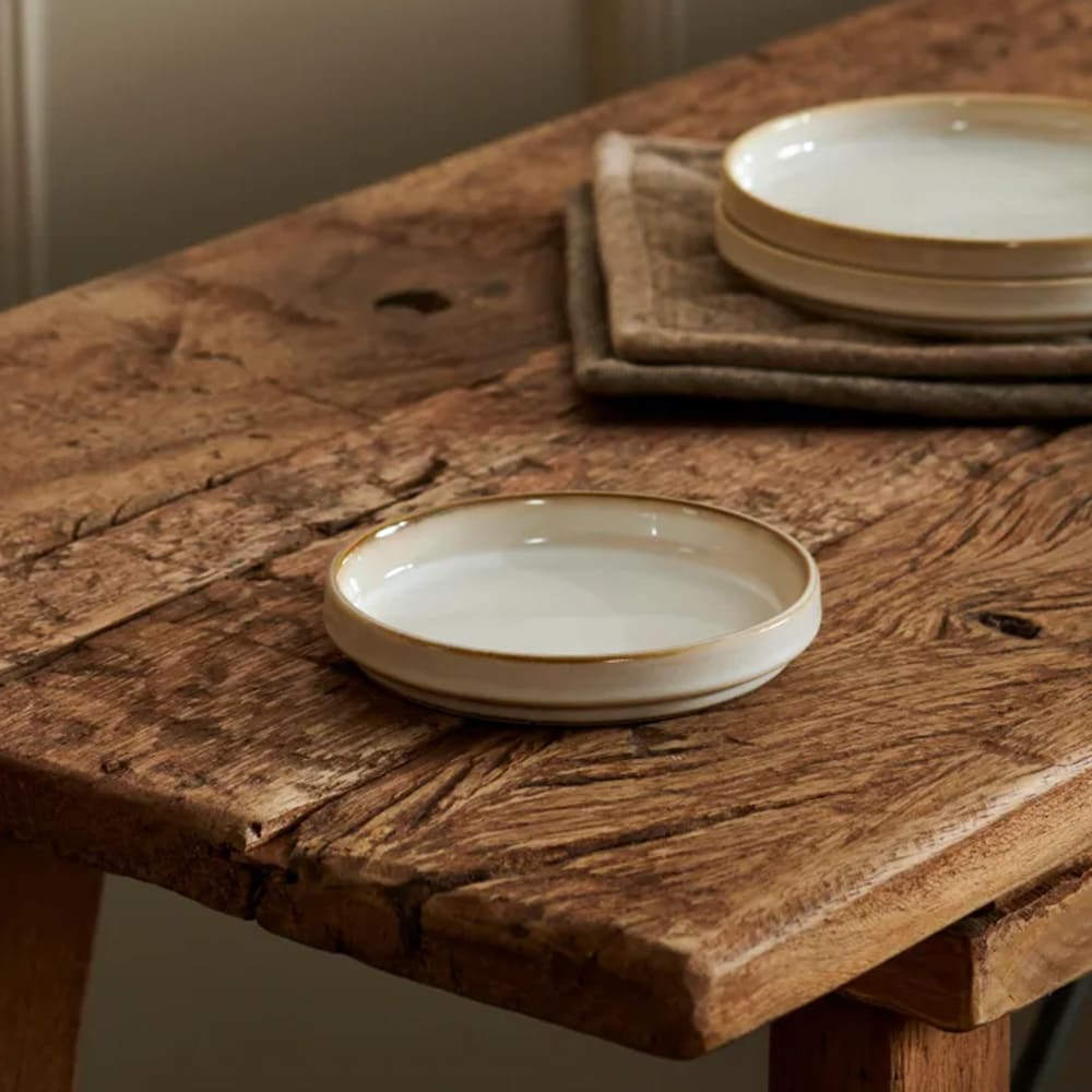 Mineral Marble Assiett i keramik 12,7cm  - Vit