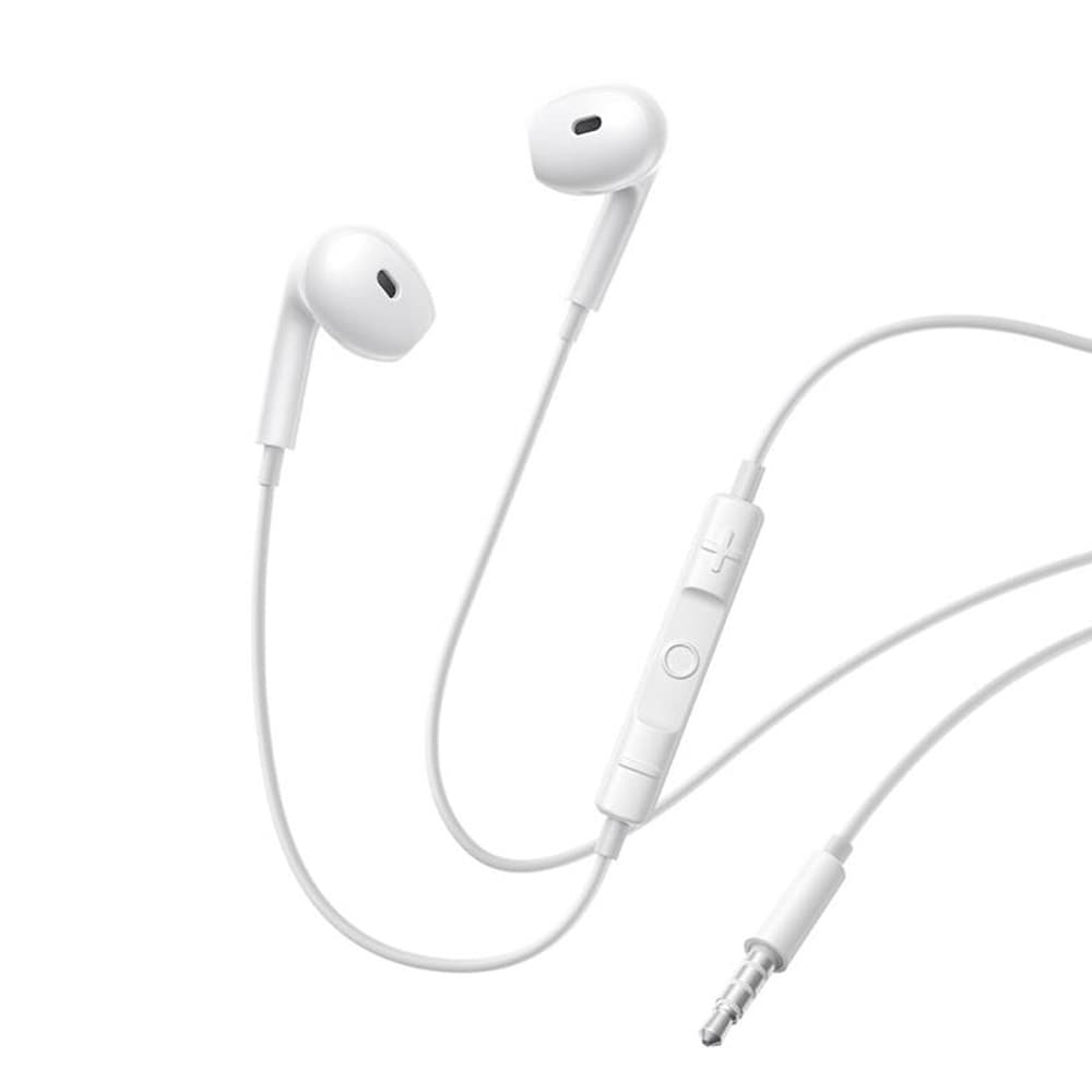 Baseus Encok HZ19 Trådade In-Ear Headset 3,5,mm - Vit