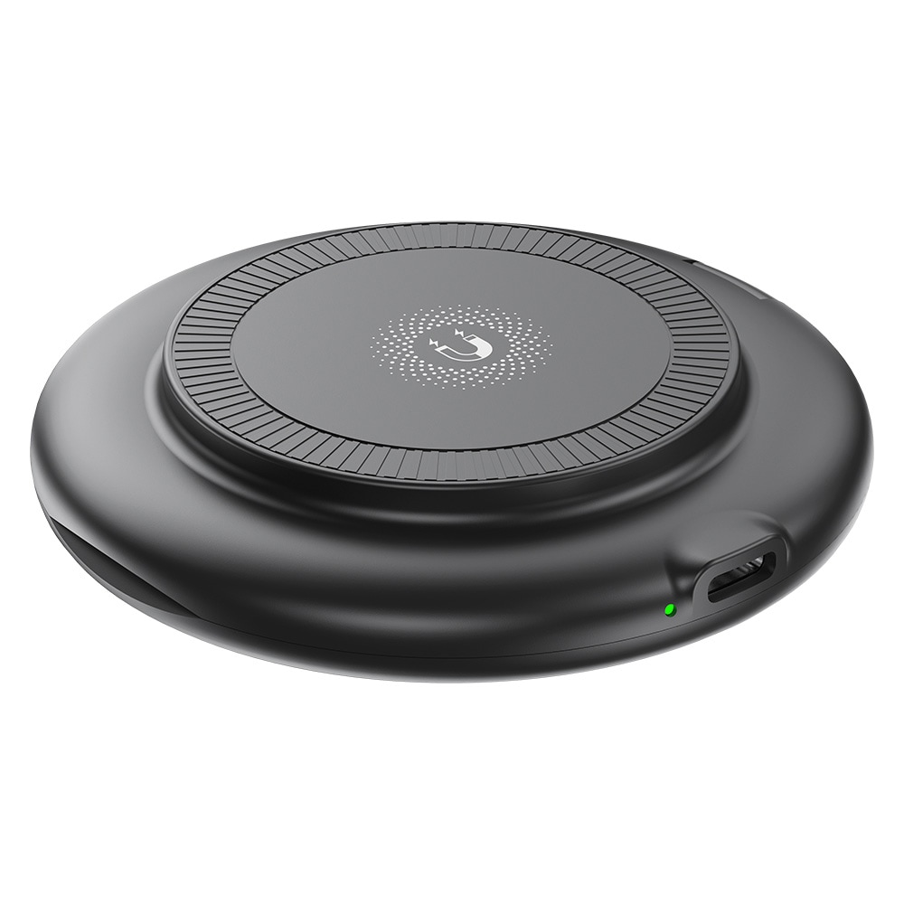 XO Trådlös laddplatta 15W med USB-C - USB-C och adaptrar