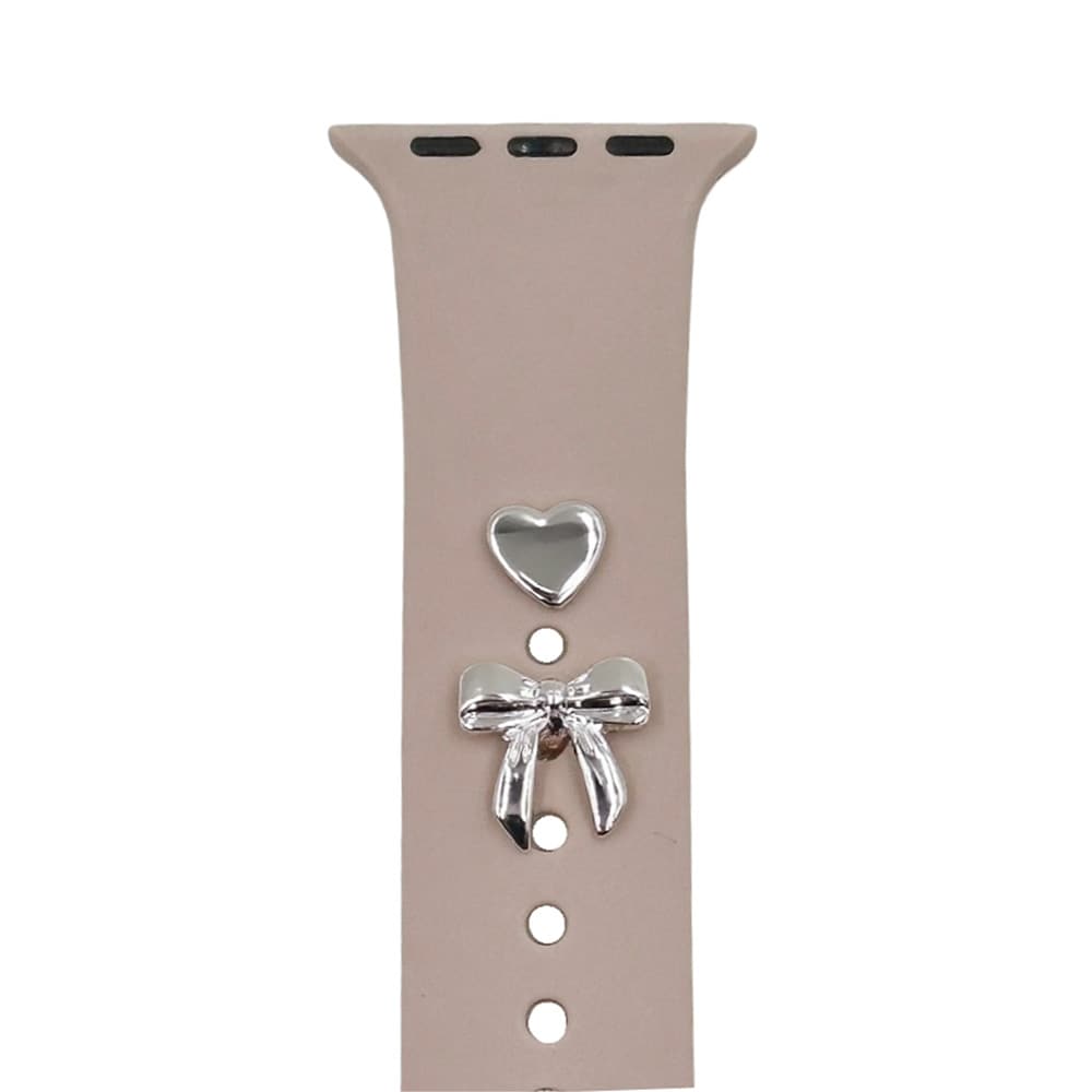 Pin Charms Klockarmband till Smartwatch - Silver