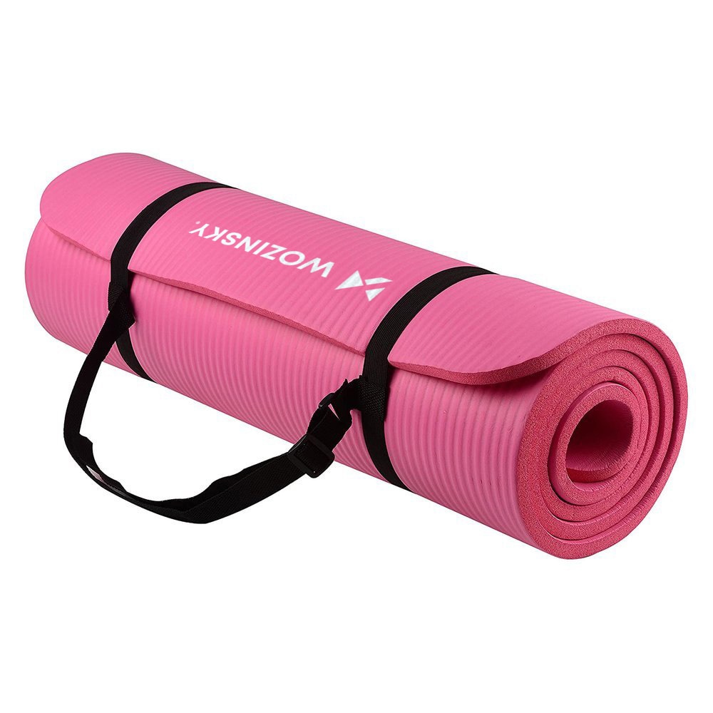 Wozinsky Yogamatte 181 x 63 x 0,9 cm - Rosa