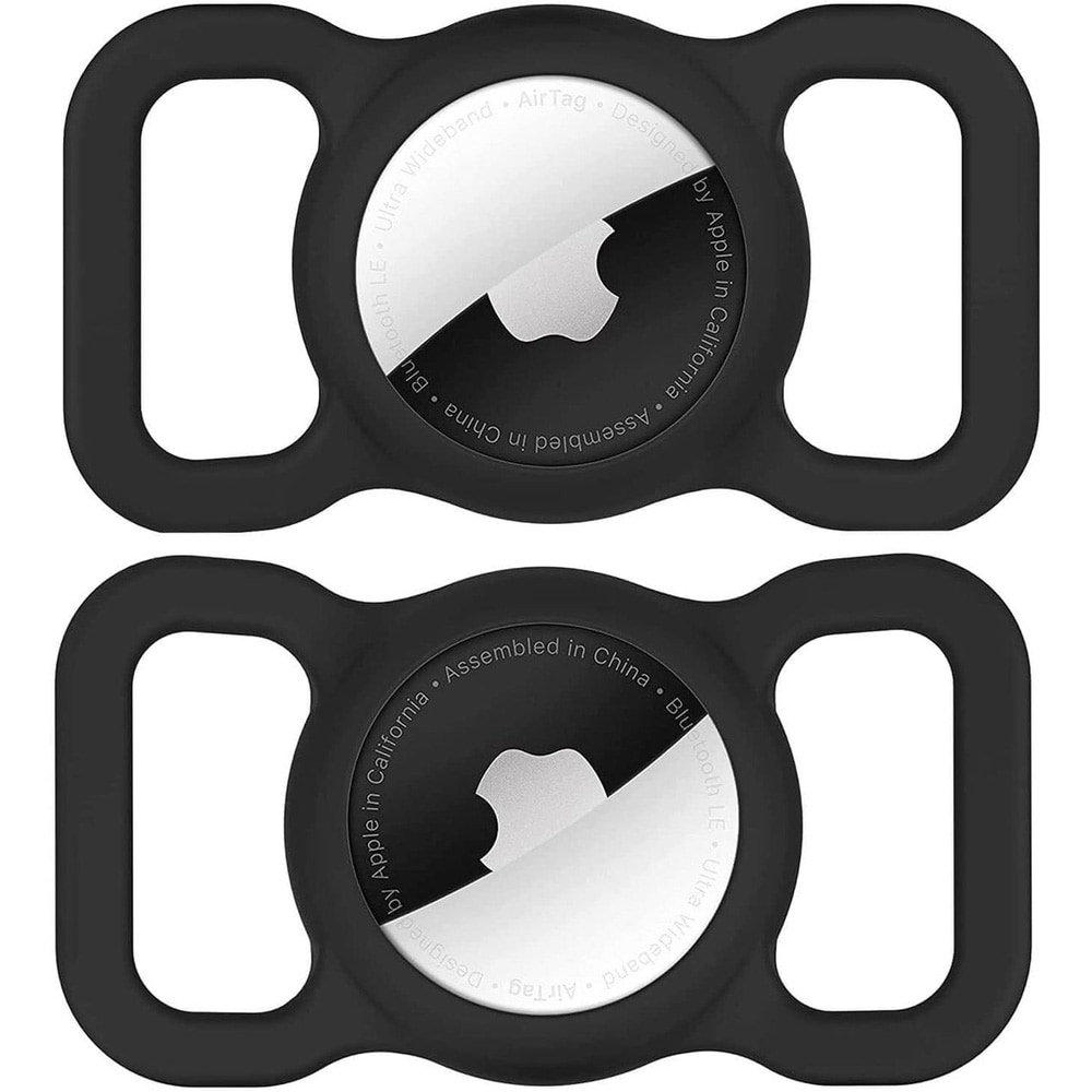 AirTag-hållare i silikon för hundhalsband