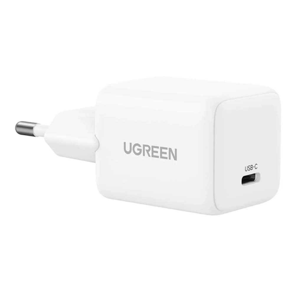 Ugreen GaN 20W USB-C-Laddare - Vit