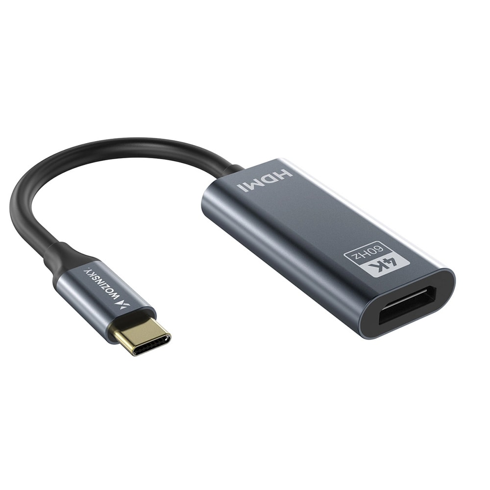 Wozinsky HDMI-Adapter USB-C till HDMI 4K 60Hz - Svart