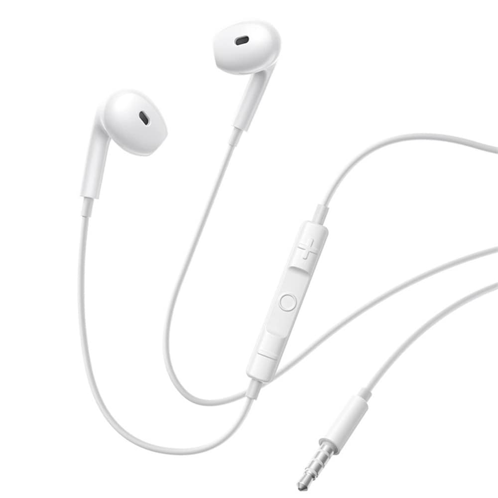 Baseus Encok HZ19 Trådat In-Ear Headset 3,5mm - Vit