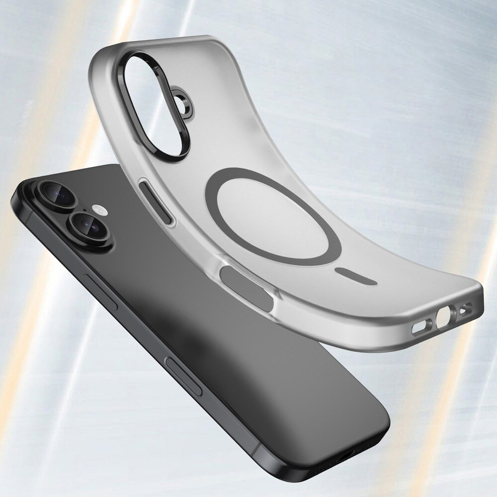 Cover med MagSafe til iPhone 17 – Mat sort