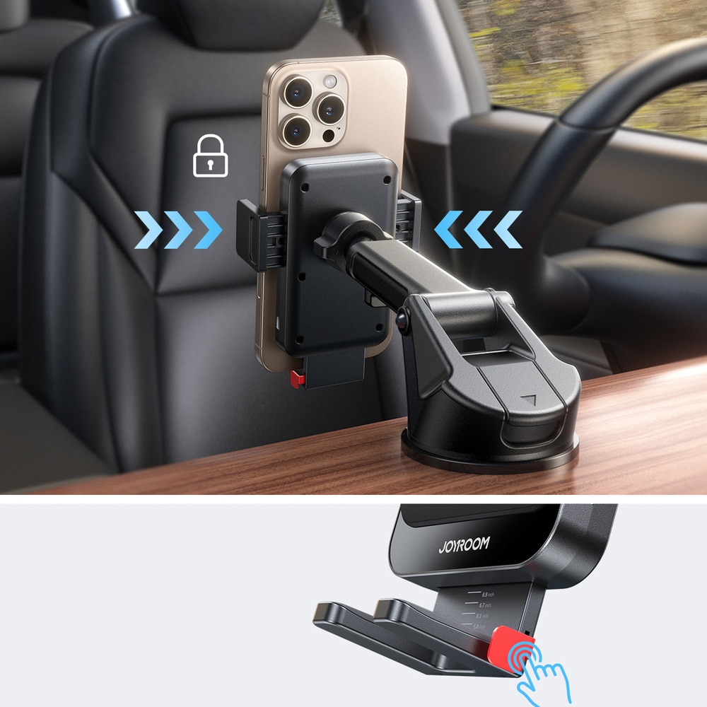Joyroom Autoteline imukupilla ja 15W langattomalla latauksella varustettuna