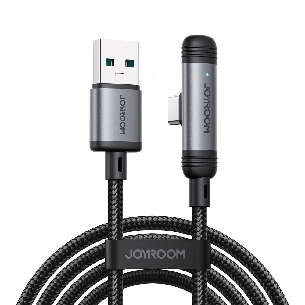 Joyroom EnjoyX Series USB-kabel USB till USB-C 3A 1,2m - Svart