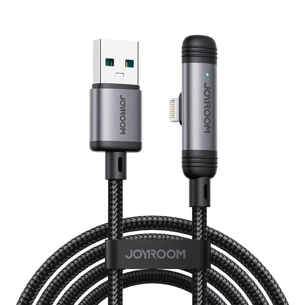 Joyroom EnjoyX Series USB-kabel USB till Lightning 3A 1,2m - Svart