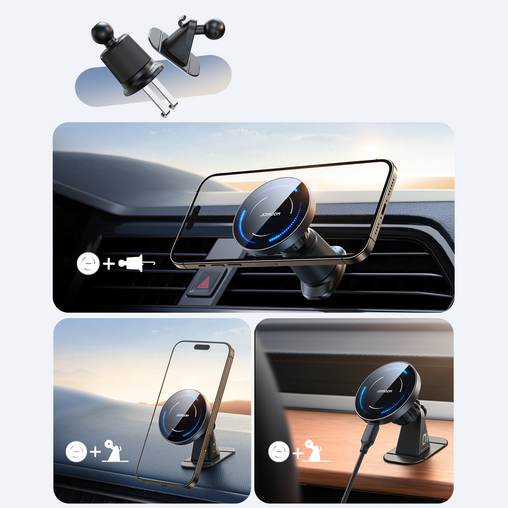 Joyroom Autoteline, jossa on MagSafe ja langaton lataaminen
