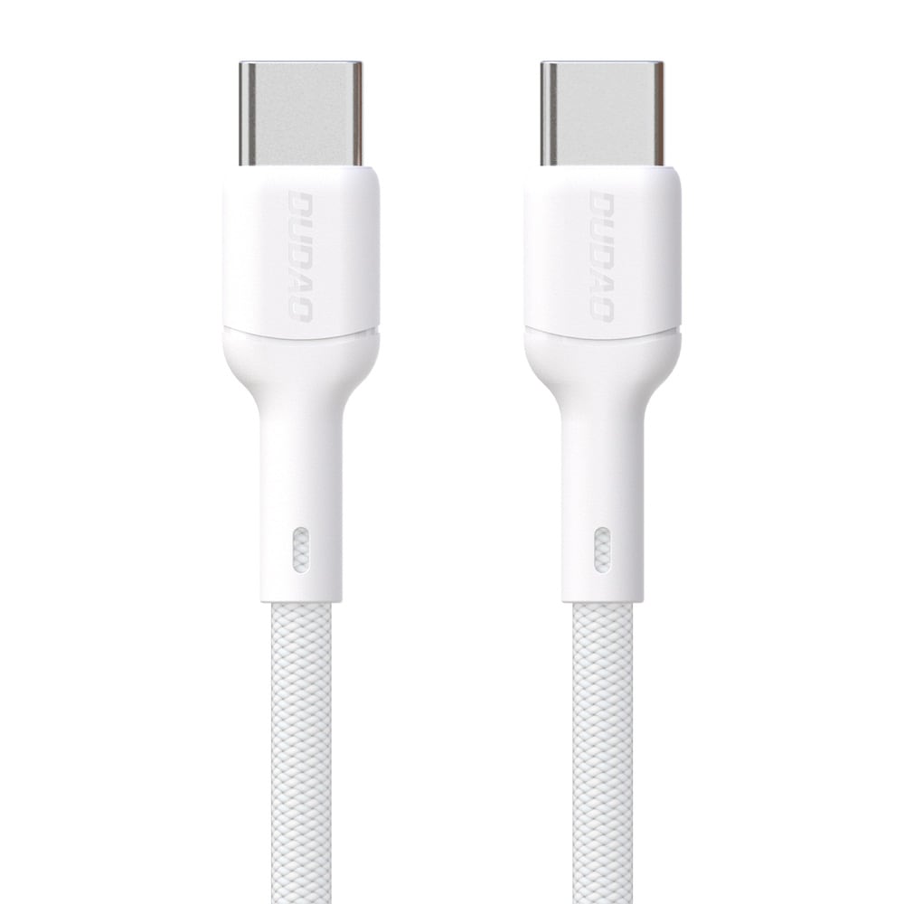 Dudao 65W USB-C-kabel 2m - Vit