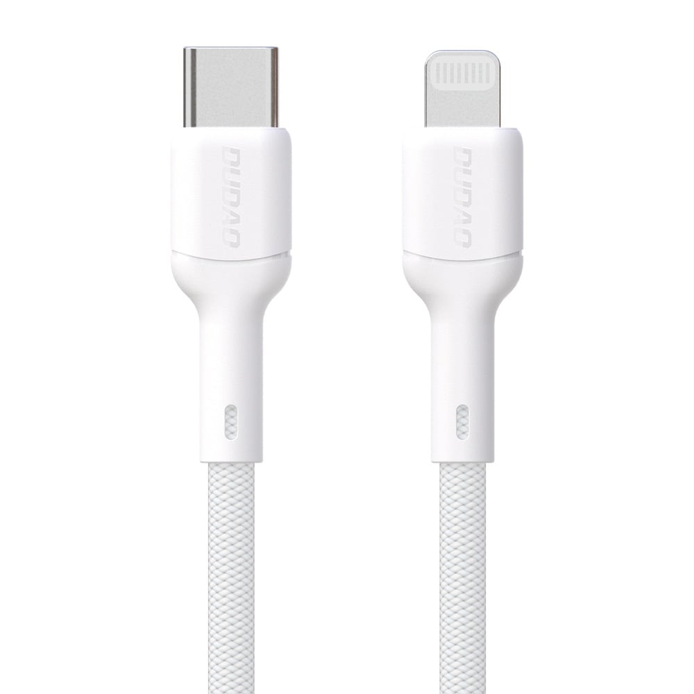 Dudao USB-C till Lightning 30W kabel 1 m – Vit