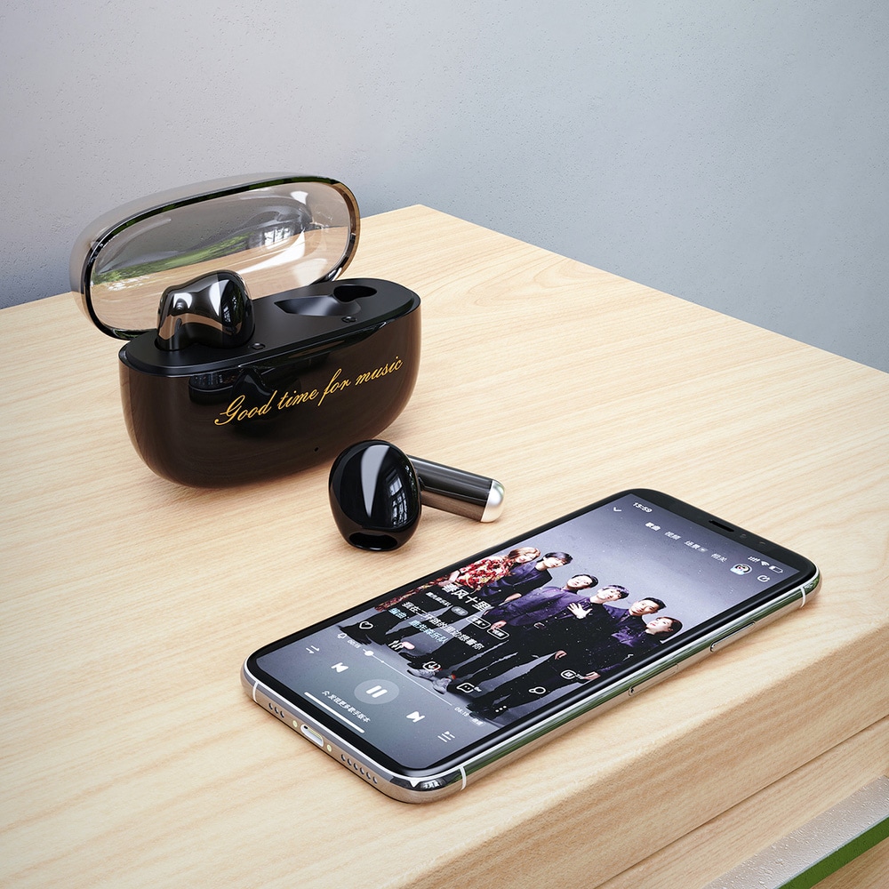 Dudao U8 TWS In-Ear Bluetooth Headset - Svart