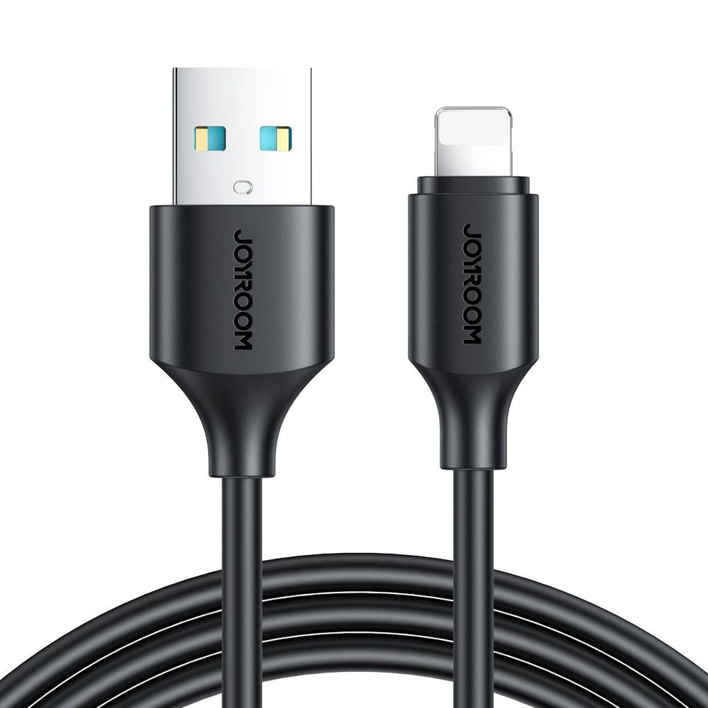 Joyroom USB-A till Lightning-kabel 1 m 3 A – Svart