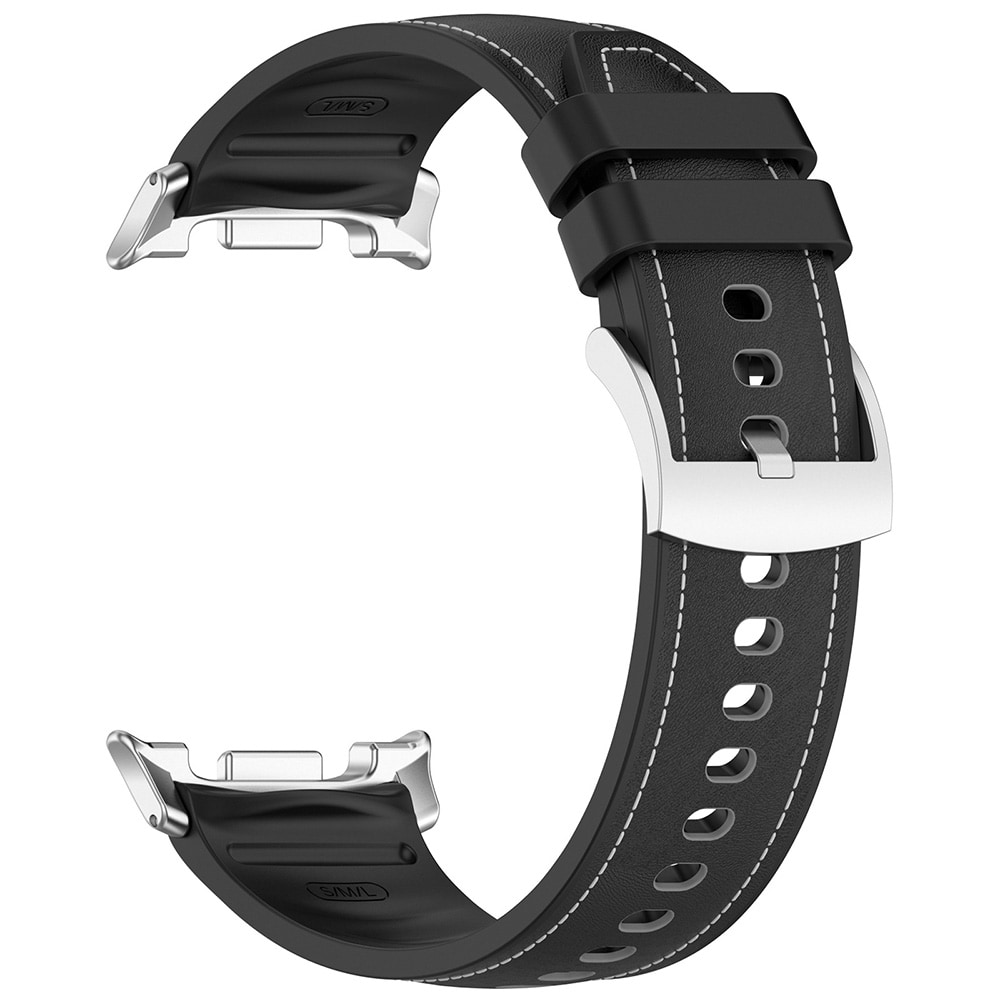 Silikonarmband till Samsung Galaxy Watch 8 / Watch 8 Classic - Svart