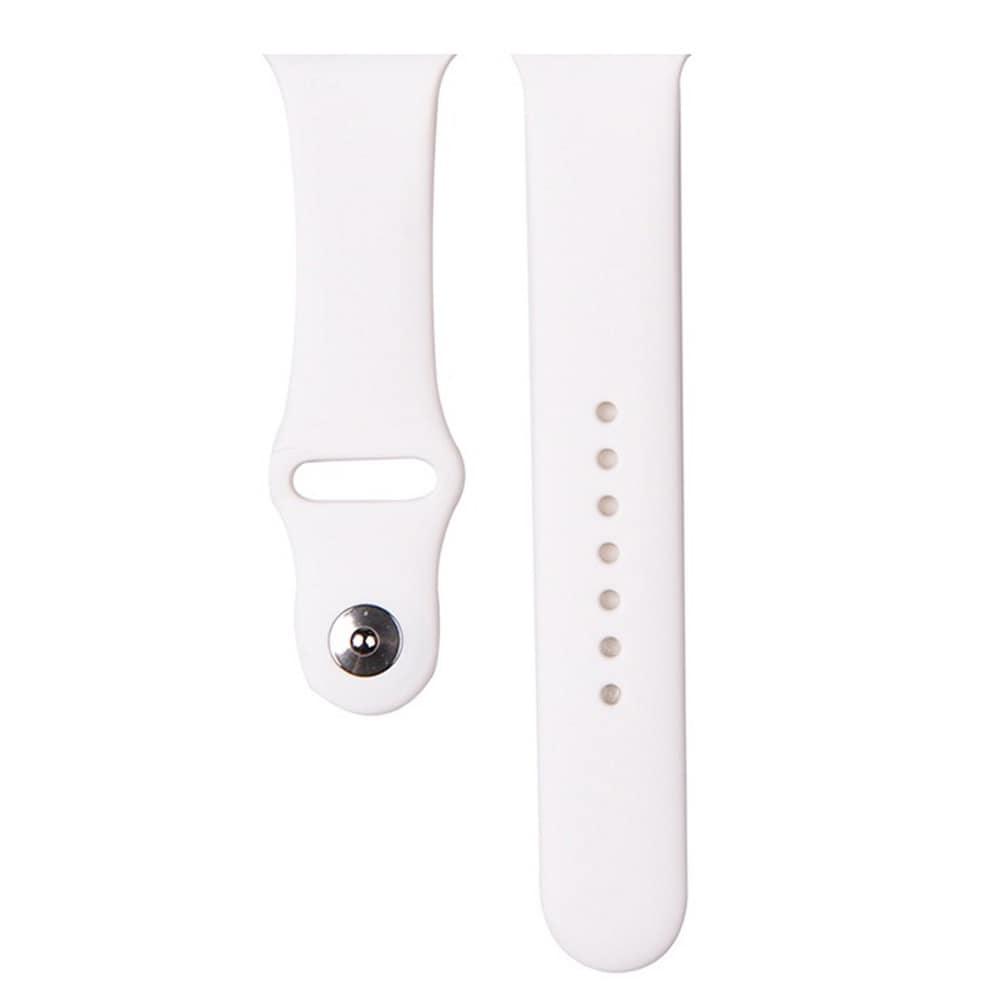 Sportigt Armband till Apple Watch 42mm / 41mm / 40mm / 38mm - Vit