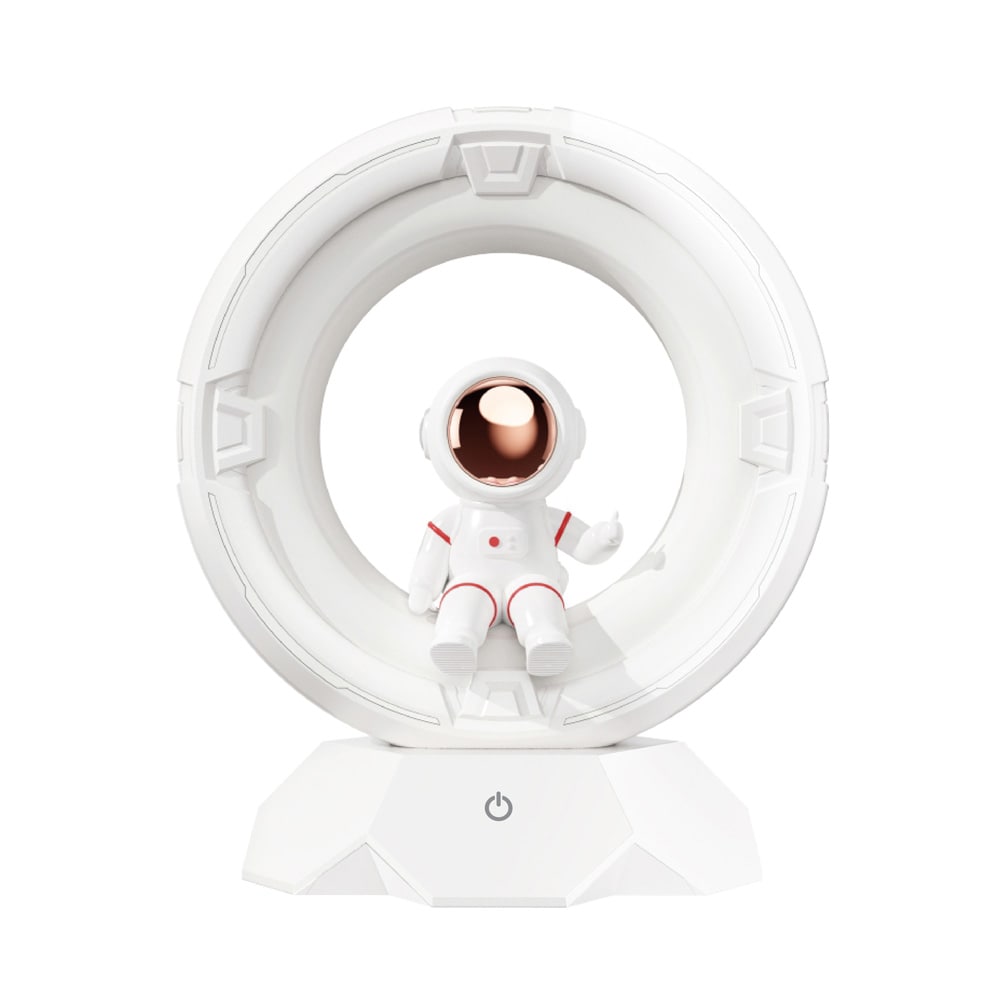 XO LED-lampa med astronautdesign och justerbar ljusfärg - Vit