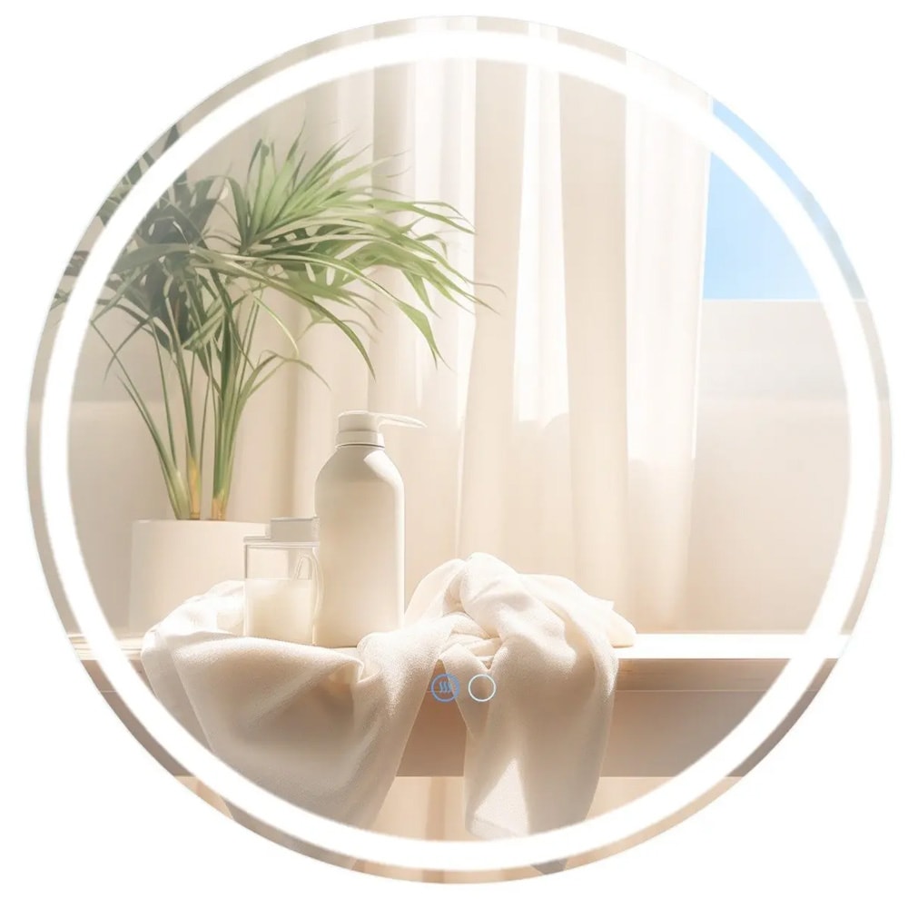 Imfri LED-badrumsspegel 60 cm med justerbar belysning