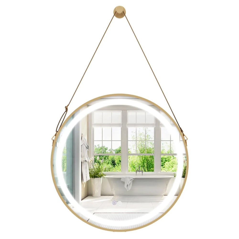Imfri badrumsspegel 60 cm med justerbar LED-belysning