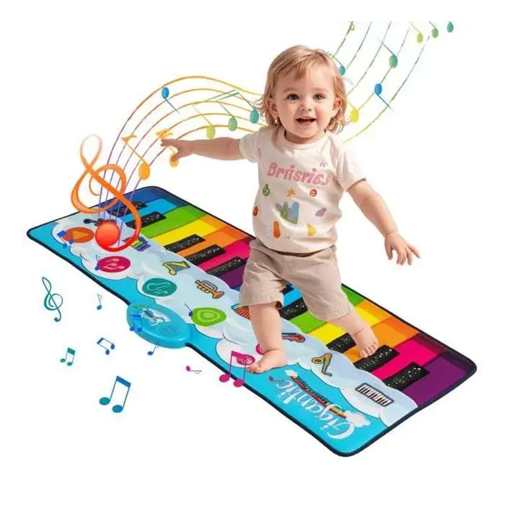 Pianomatta med instrument