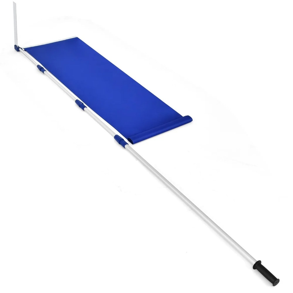 Snöraka med teleskophandtag för tak