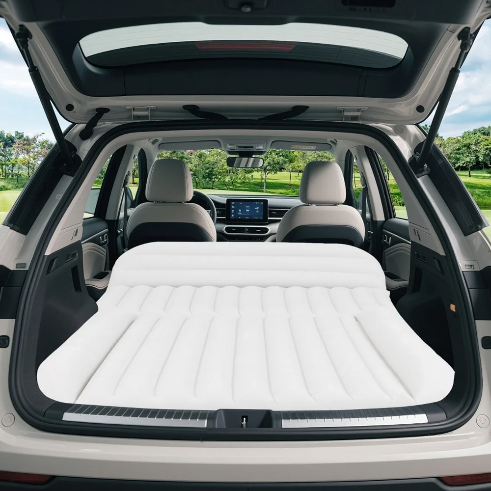 Uppblåsbar bilmadrass 190x130cm