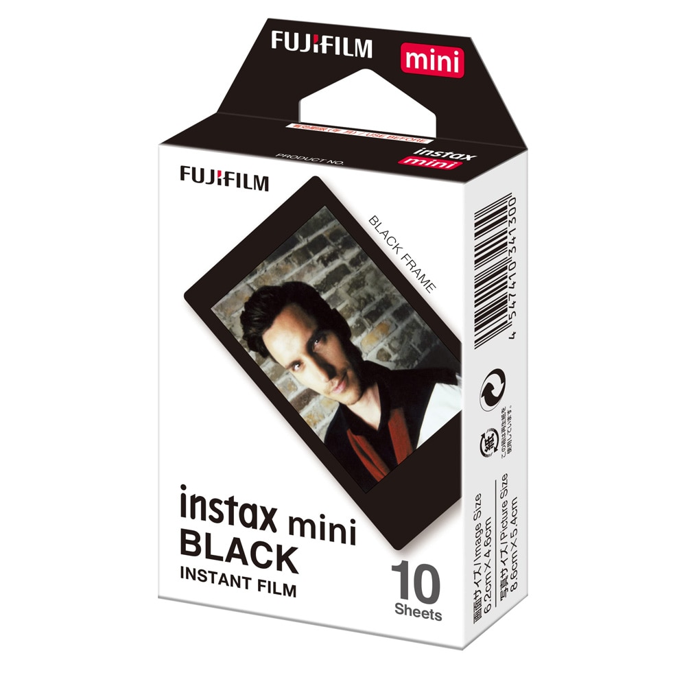 Fujifilm Instax Mini Black Fotopapper 10-Pack