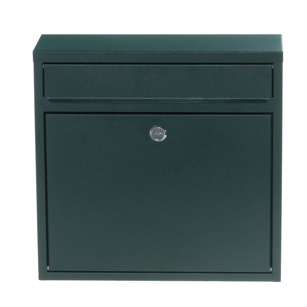 Tarmo Brevlåda med lås 32x31x11cm - Grön