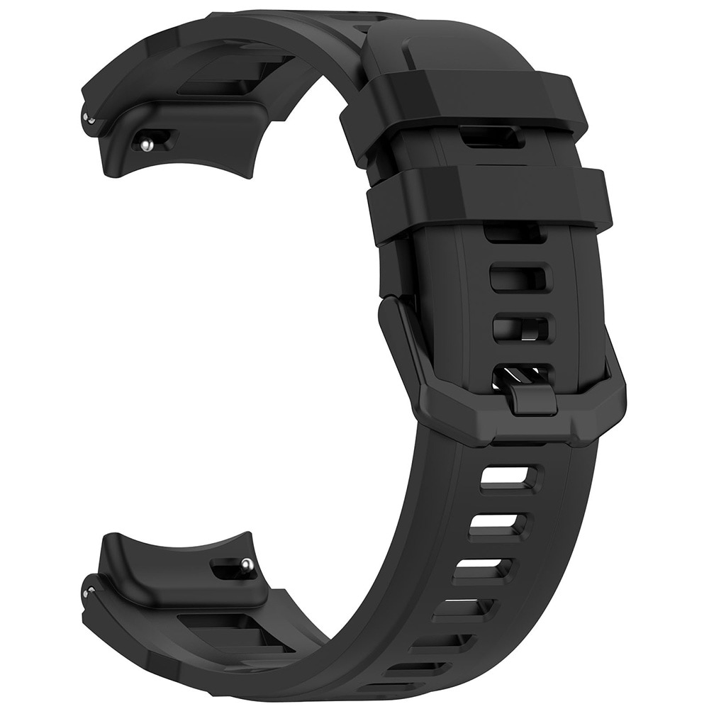 Silikonarmband till Amazfit T-Rex 3 Pro 48mm - Svart