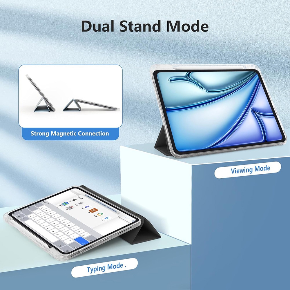 Silikonfodral med ställ till iPad Pro 2024(M4) 13"