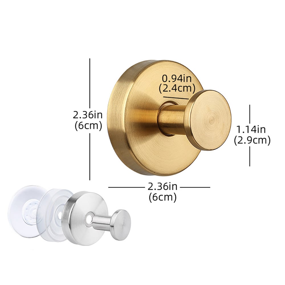 Krok med sugpropp 2-pack - Guld