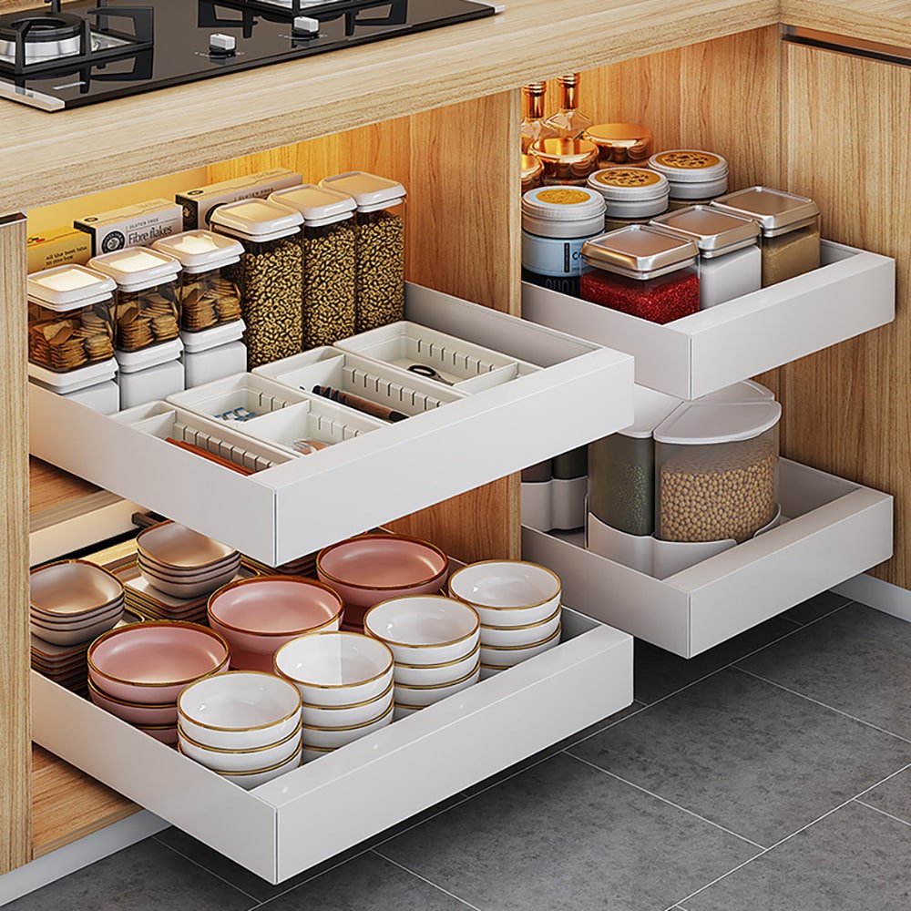 Utdragbar låda för köksskåp 30x43cm