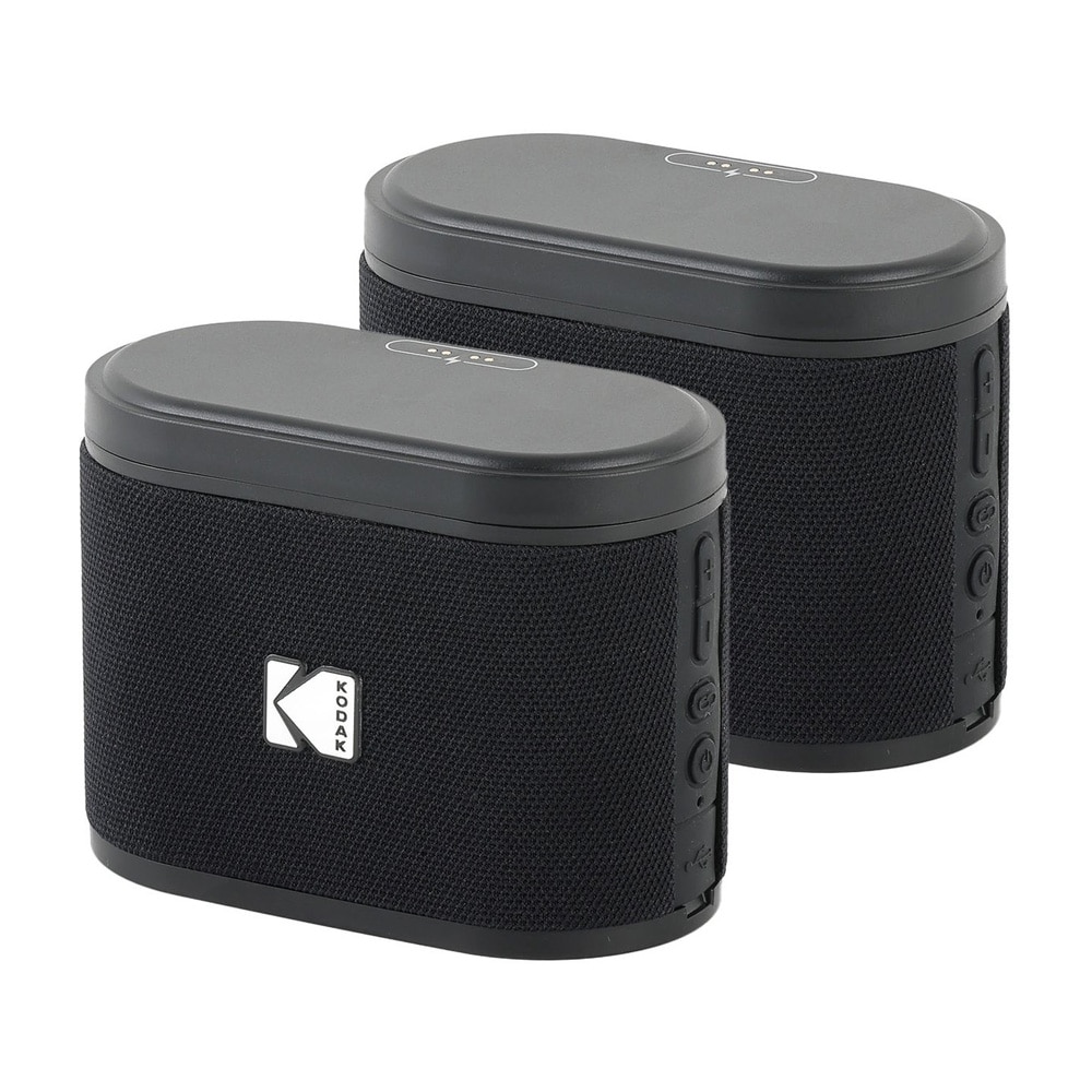 Kodak SoundBrix Bluetooth Högtalare 2-pack - Svart