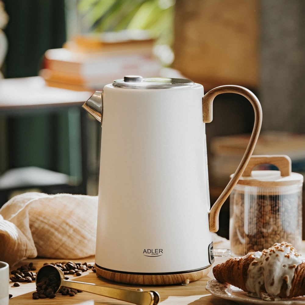 Vattenkokare med automatisk avstängning 1,7L - Vit