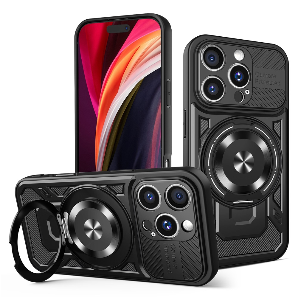 Skyddssfodral med MagSafe till iPhone 16 Pro - Svart