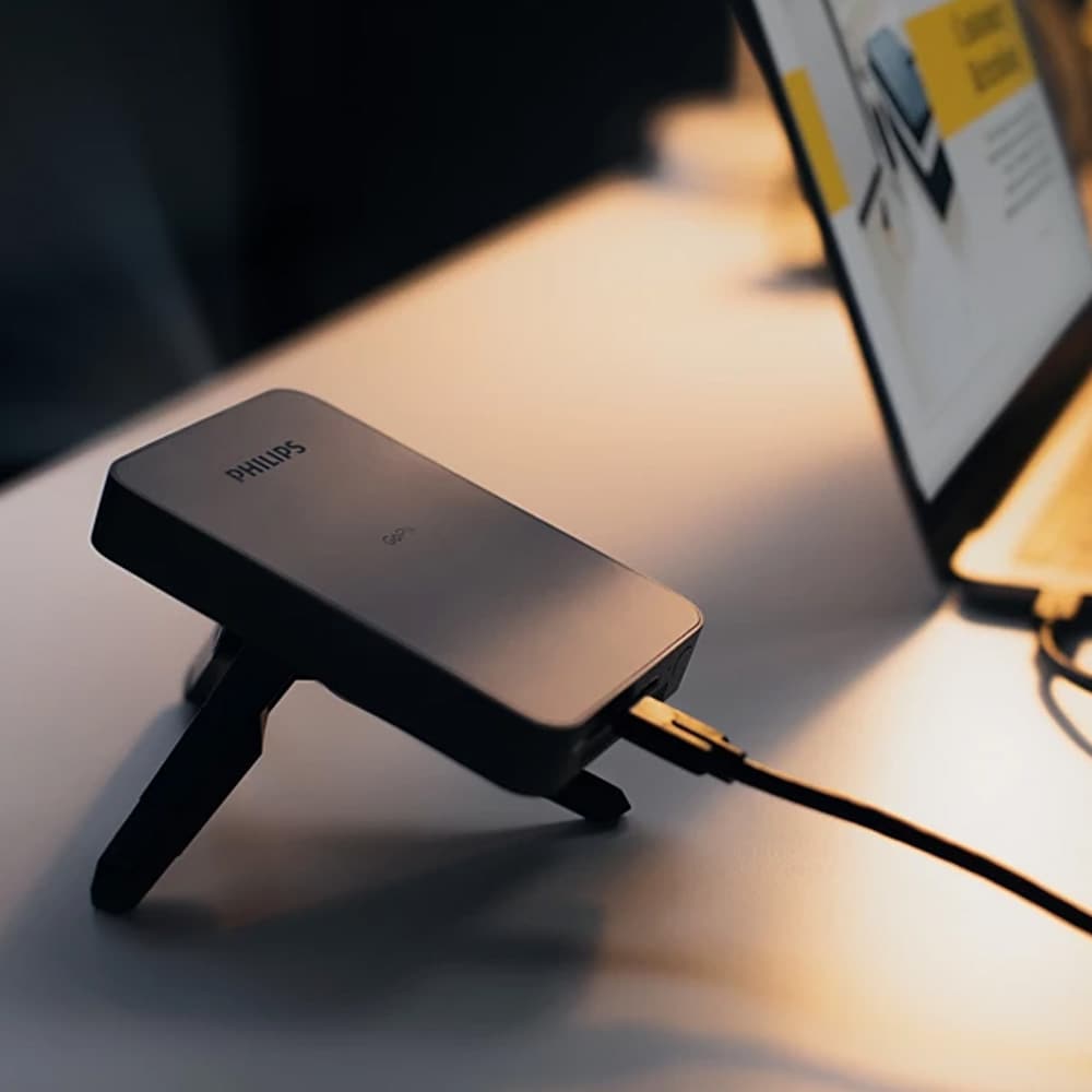 Philips GoPix 1 mini projektor med 1080p-upplösning / DLP-projektor / bildprojektor / videoprojektor