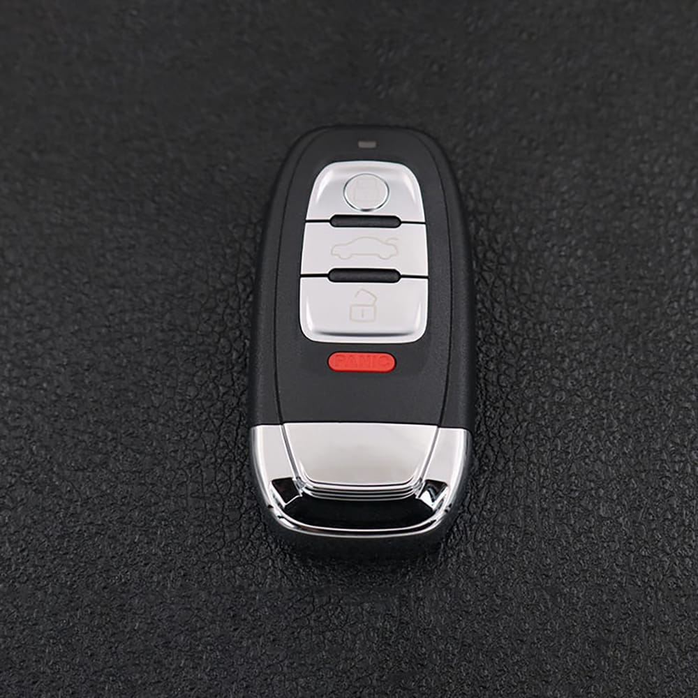 Bilnyckelskal med 3+1 knappar till Audi A4L A6L A5 Q5 A7