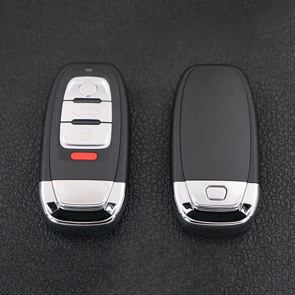 Bilnyckelskal med 3+1 knappar till Audi A4L A6L A5 Q5 A7