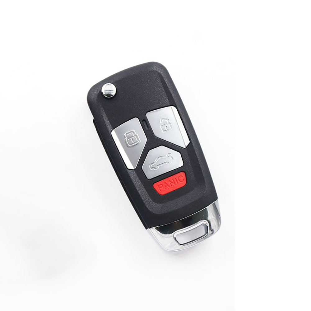 Bilnyckelskal med 3+1 knappar till Audi A4/A5/A6/.VVDI.