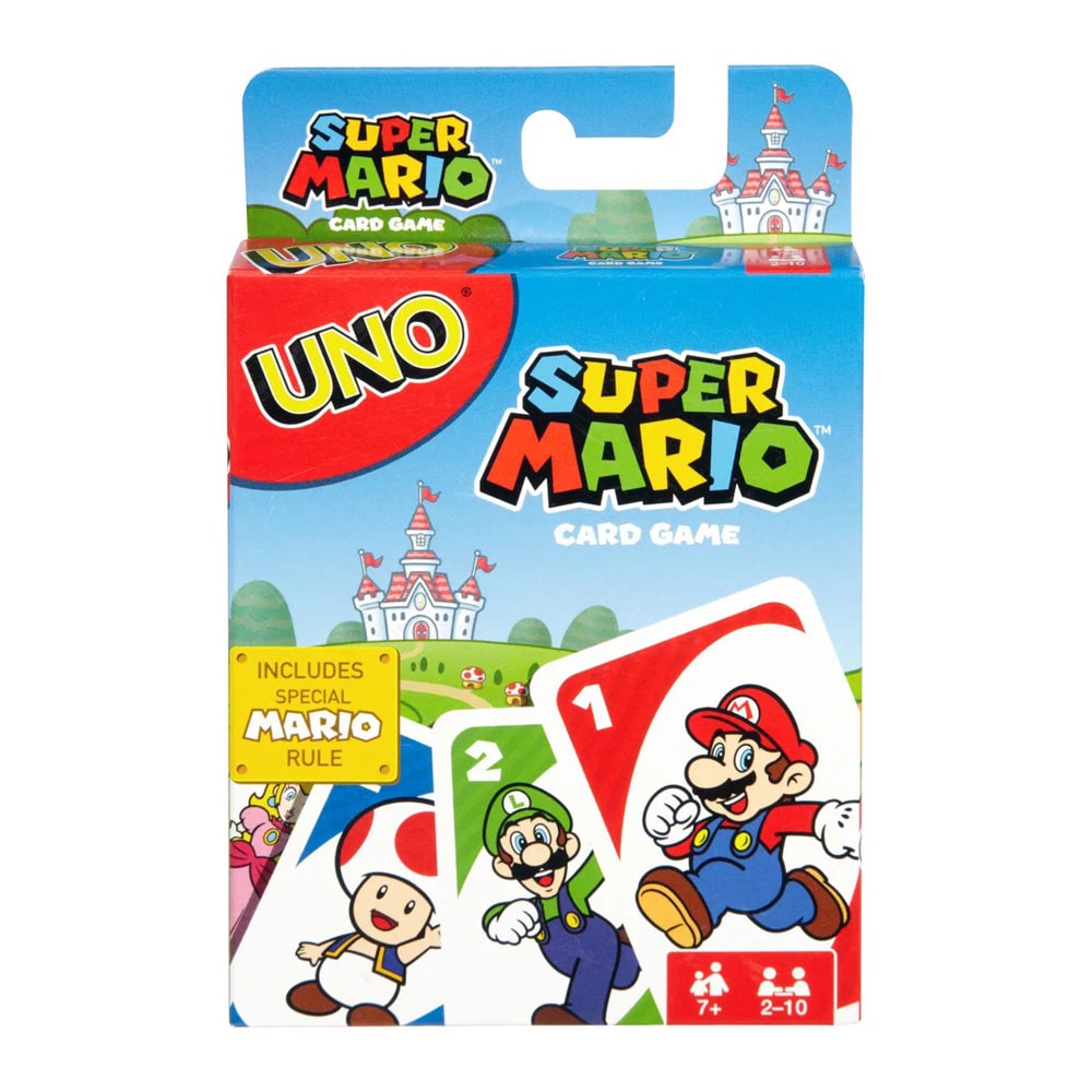UNO Super Mario Edition – Kortspel med specialkort och ikoniska karaktärer