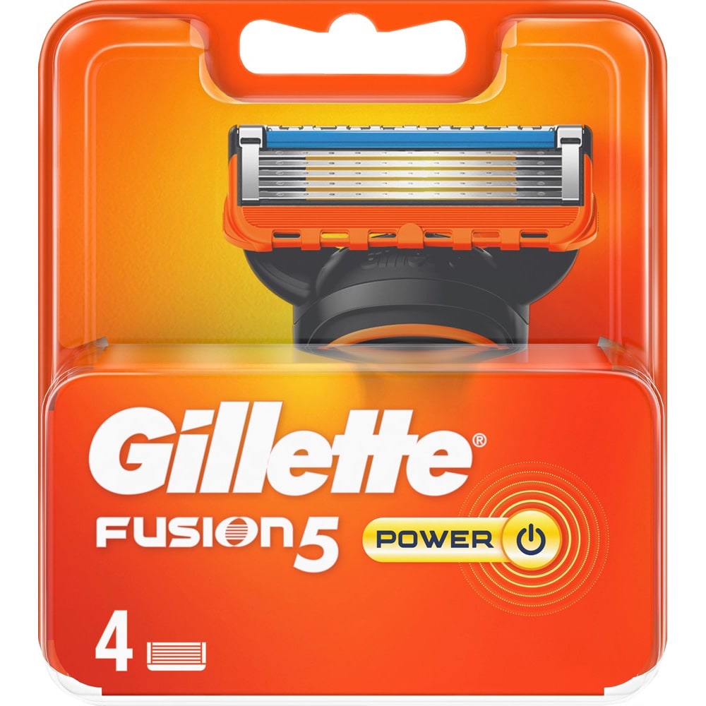 Gillette Fusion5 Power Rakblad 4-pack