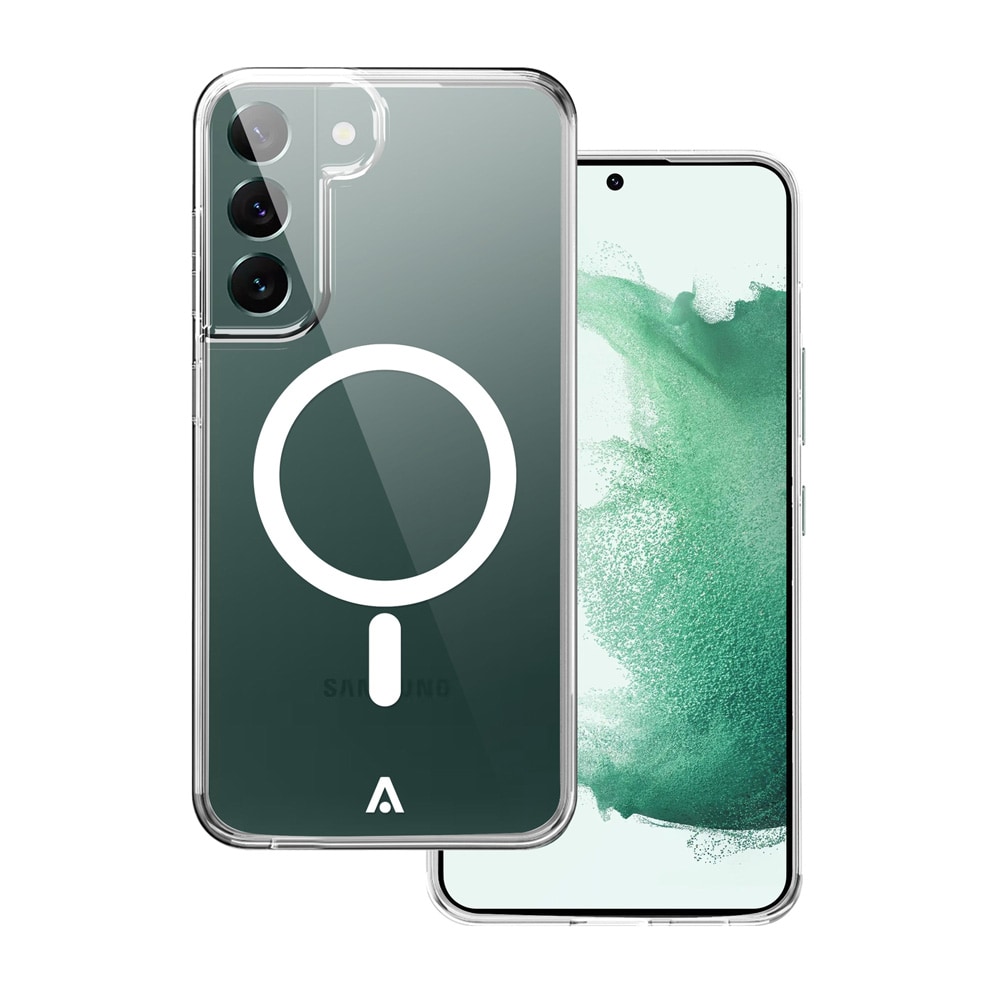 Alkaya Clear Bakskal med MagSafe till Samsung Galaxy S22+