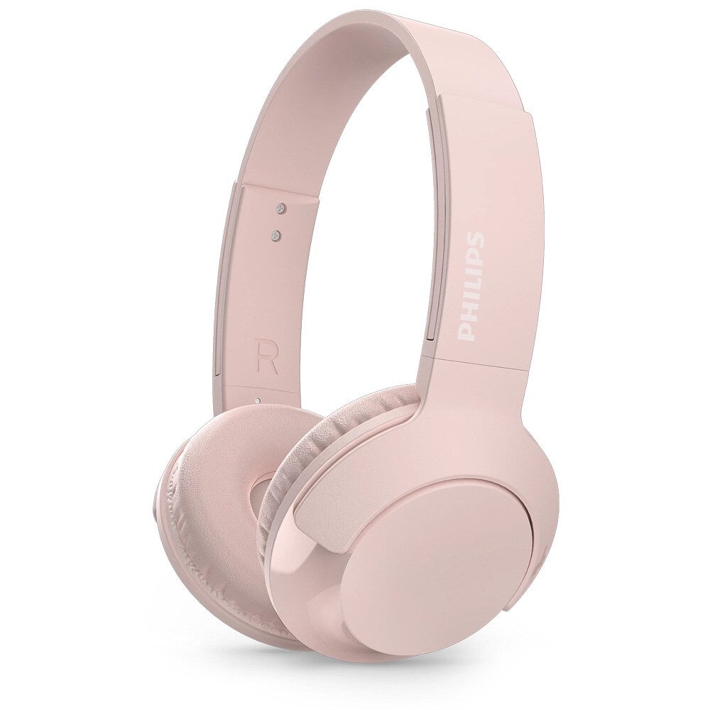 Philips Bass+ On-Ear Bluetooth Headset - Rosa