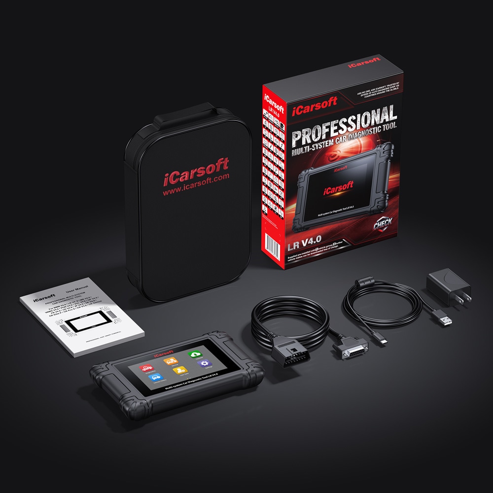 iCarsoft LR V4.0 bildiagnostik Land Rover Jaguar / OBD2 diagnosverktyg / felkodsläsare bil